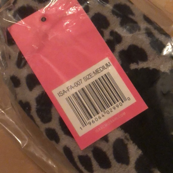 NWT ISAAC MIZRAHI Leopard Print Slippers - Picture 5 of 5